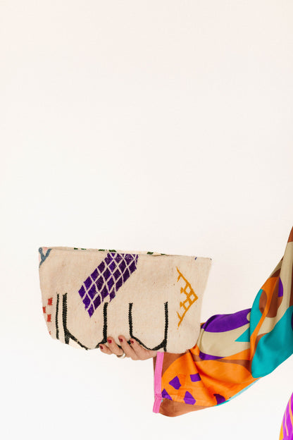 Kilim Wool Pouch/Clutch