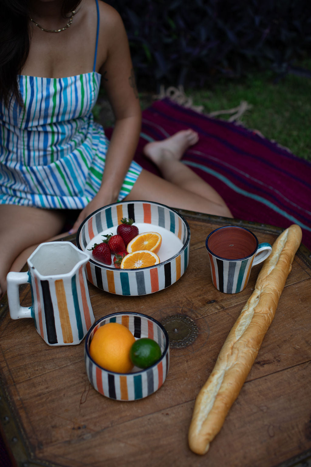 Coffee/Tea Mug - hand-painted Morocco (2)