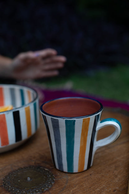 Coffee/Tea Mug - hand-painted Morocco (2)