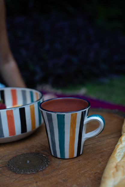 Coffee/Tea Mug - hand-painted Morocco (2)