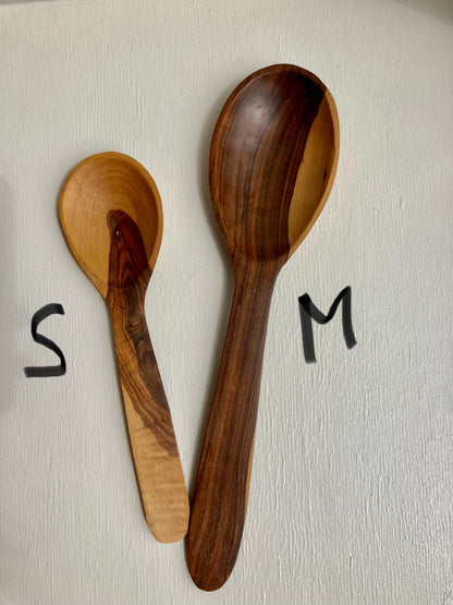 Spoon - Small wooden spoon, hand-carved in Colombia