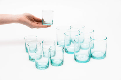 Short Clear Glass (12)