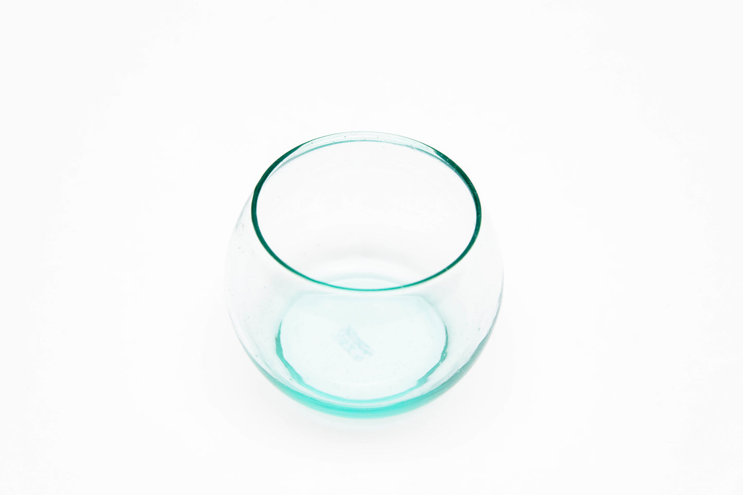 Large Round Clear Glass (6)