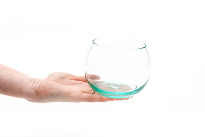 Large Round Clear Glass (6)